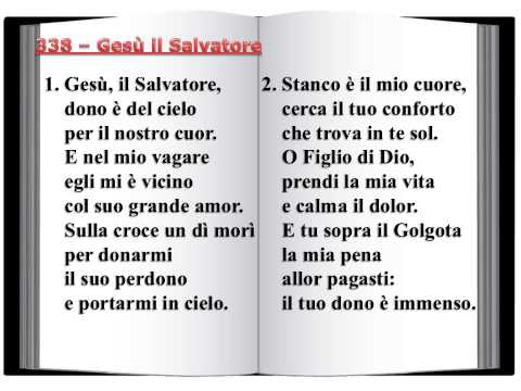 338 Gesù il Salvatore - Innario Chiesa Cristiana Avventista del Settimo Giorno 2014
