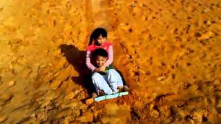 trượt cát   sand slip3
