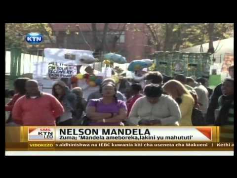 Hali ya Nelson Mandela imeboreka lakini ingali mahututi