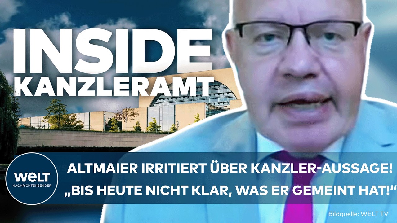 FRIEDRICH MERZ: Altmaier irritiert über Kanzler-Aussage! „Bis heute nicht klar, was er gemeint hat!“