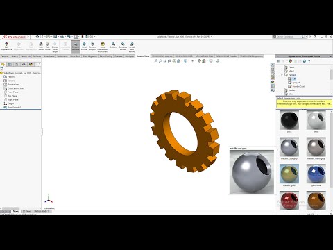 SolidWorks Tutorial - June 2020 - Exercise 09 - Part 01