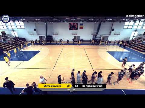 LIVE CN U16🏀CSU Știința Politehnica București - ASBC Alpha Bucuresti