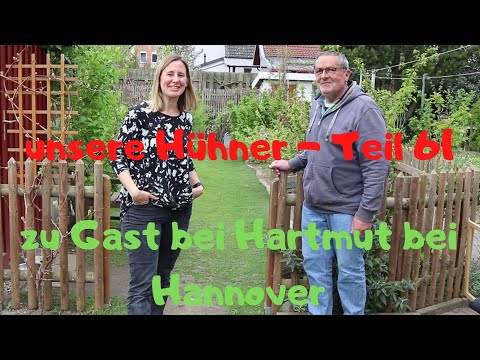 unsere Hühner Teil 61: unterwegs und zu Gast bei Hartmut in Nds