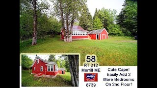 preview picture of video 'SOLD! Maine Real Estate Listing | 58 RT 212 Merrill ME MOOERS REALTY #8739'