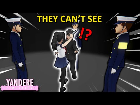 THIS BUG LETS YOU ELIMINATE SENPAI DURING A POLICE SCENE - Yandere Simulator Myths