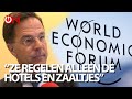 WEF regelt alleen de hotels en zaaltjes zegt Mark Rutte - Ongehoord Nieuws