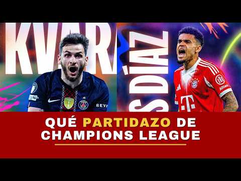 Qué golazo el de LUIS DÍAZ y qué partidazo de CHAMPIONS LEAGUE