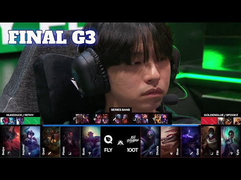 FLY vs 100T - Game 3 | Finals LTA Summer 2025 Split 3 Playoffs | FlyQuest vs 100 Thieves G3 full