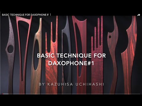 BASIC TECHNIQUE FOR DAXOPHONE＃１