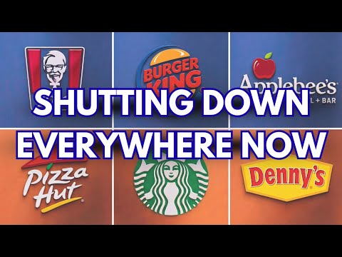 20 Fast Food Chains Quickly Closing Restaurants in 2026