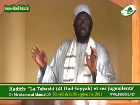 Khoutbah 26/09/2014: La Tabaski (Al Oud-hiyyah) et ses jugements - Dr Mouhammad Ahmad LO H.A