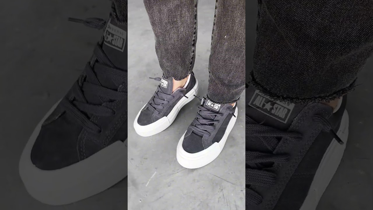 「untitled」 Tênis Converse Chuck Taylor All Star Cruise Ox Crafted Colors Cinza