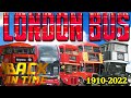 The London Bus Back In Time Evolution 1910 2022