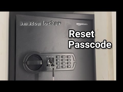 How to reset Amazon Basics Locker Password | Amazon Locker Passcode Change settings