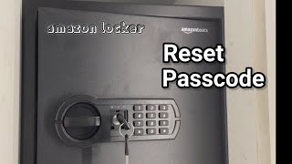 How to reset Amazon Basics Locker Password | Amazon Locker Passcode Change settings