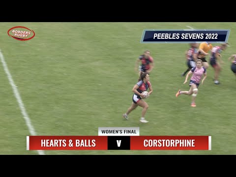 PEEBLES SEVENS 2022 - WOMEN'S FINAL - HEARTS & BALLS v CORSTORPHINE COUGARS