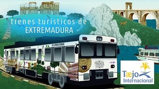 preview picture of video 'Trenes turisticos de Extremadura - Viaje al Tajo Internacional'