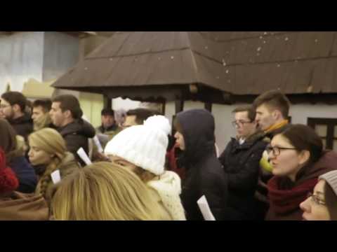 Ansamblul Coral Evanghelic Suceava in centrul orasului