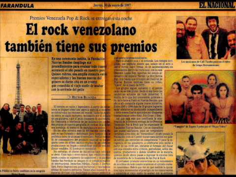 #MemoriaRock Zapato 3 - Vampiro (en vivo @Premios Venezuela Pop & Rock 1997)