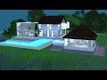 Sims 3 : Construction d'une maison Moderne et ...