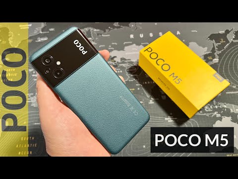 POCO M5 Green - Unboxing and Hands-On