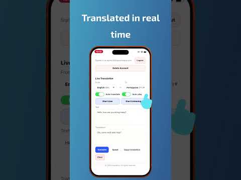 LinguaLive – Voice Translator video thumbnail