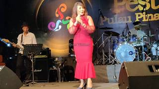 Amelina &amp; Dragon Malaya - Janda Anak Enam -- PESTA PULAU PINANG 8 Disember 2019 LIVE FULL HD