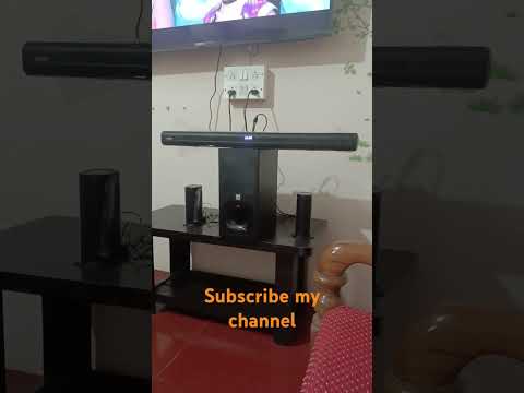 Thumbnail for Govo GoSurround 955 home theatre 5.1 CH Bluetooth Sound Bar 200 watt