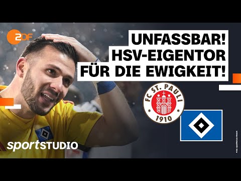 FC St. Pauli – Hamburger SV | 2. Bundesliga, 15. Spieltag Saison 2023/24 | sportstudio