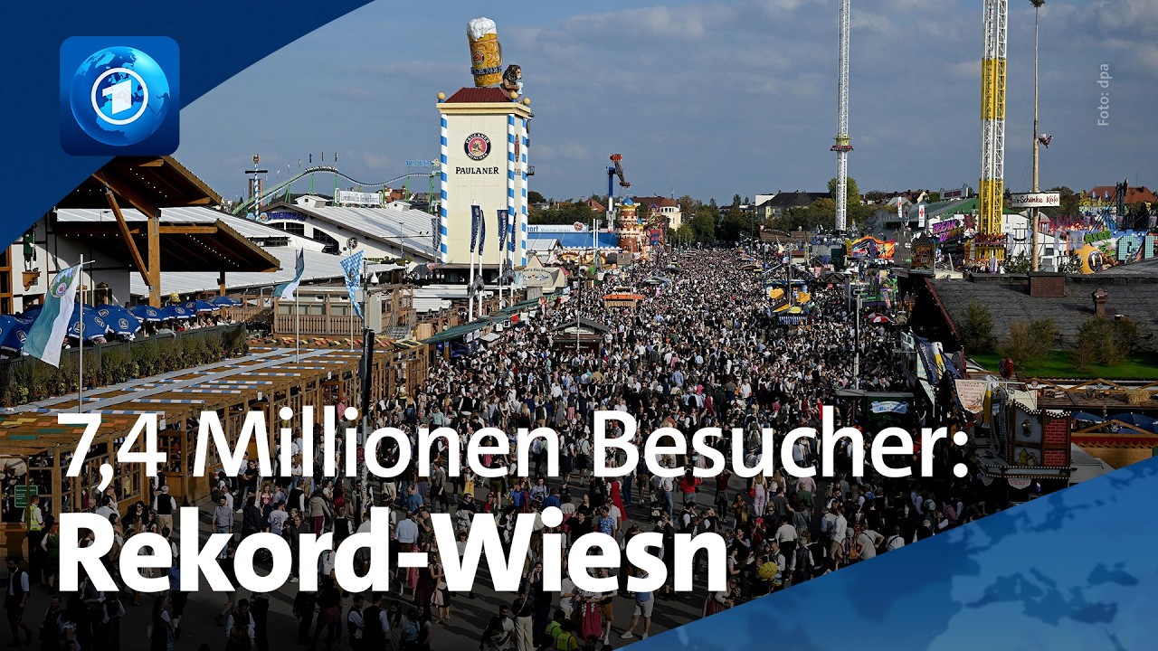 Rekord-Wiesn 2026: So viele Besucher wie noch nie auf dem Oktoberfest