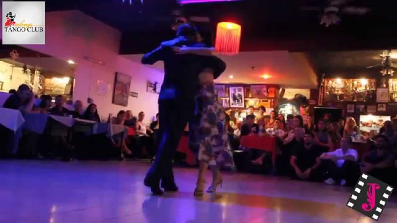 JULIETA BISCIONE y ROBERTO CASTILLO en el Tango Club Milonga 01/04
