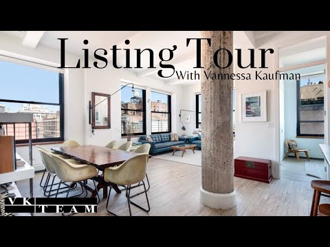 Tour a Modern, Loft-Like, 2 Bedroom Apartment in Greenwich Village.