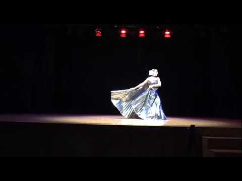 Performance by Eva Sampedro “Le Dernier Vol” Isis wings Fusion Bellydance style May 2022