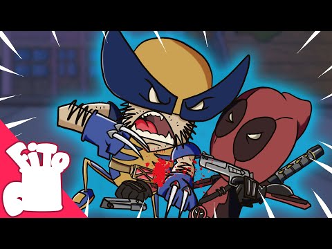 1 WOLVERINE vs 1000 DEADPOOLS