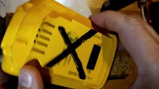 DeWALT DCB203 2Ah low capacity issue fix