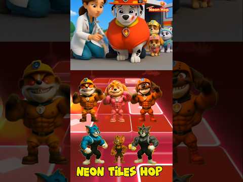Paw Patrol Scary Chase 🆚 Ryder X Coffin Dance Song Cover Tiles Hop EDM Rush #shorts #pawpatrol