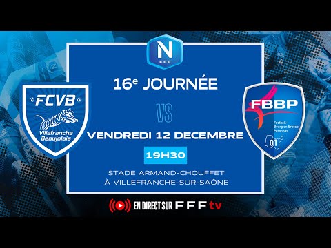 J16 I FC Villefranche B. vs FBBP01 en replay I National FFF 2025-2026
