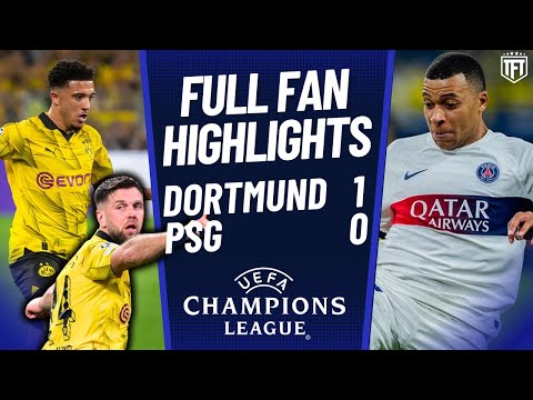 Sancho IS BACK! Mbappe POOR! Dortmund 1-0 PSG Highlights