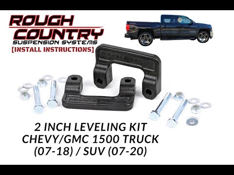 How to install a Rough Country 2 Inch Leveling Kit Chevy / GMC 1500
