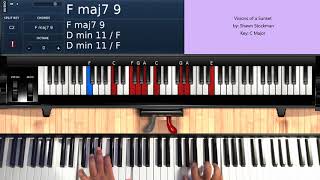 Visions of a Sunset (by Shawn Stockman) - Piano Tutorial