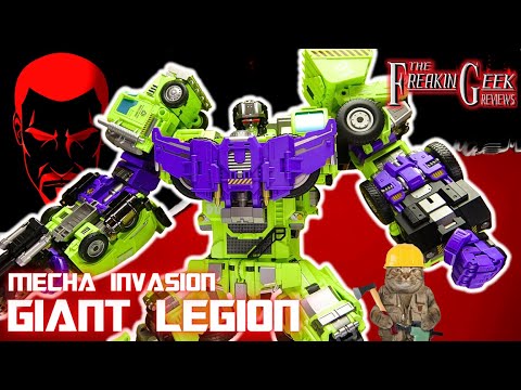 BAM-BAM! | Mecha Invasion GIANT LEGION (Devastator): EmGo's Transformers Reviews