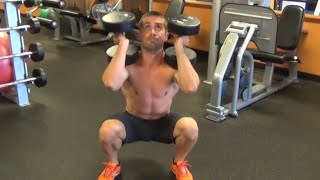 How to do a Dumbbell Front Squat