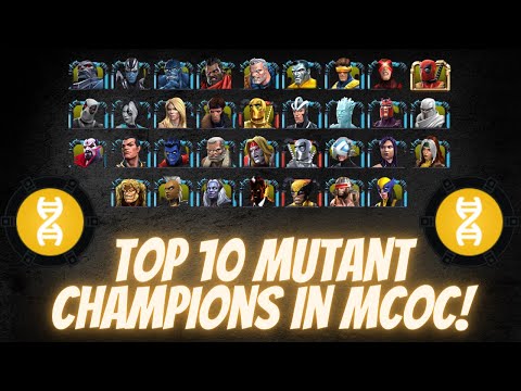 Top 10 Mutant Champions In MCOC! December 2020! Marvel Contest Of Champions!