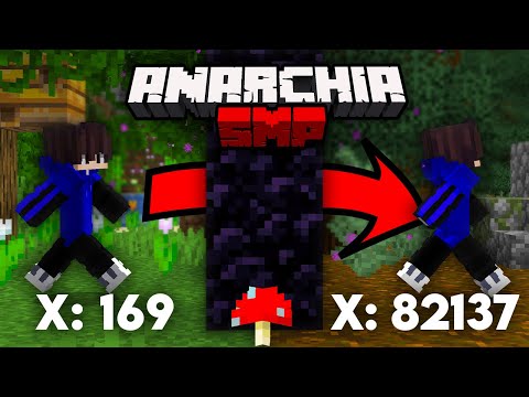Przeszedłem 82.137 KRATEK, by zbudować BAZĘ na ANARCHIA SMP