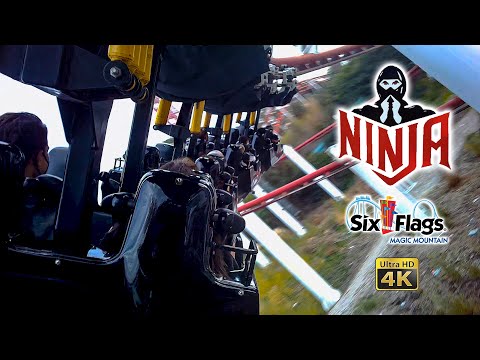 On-ride point of view of Ninja