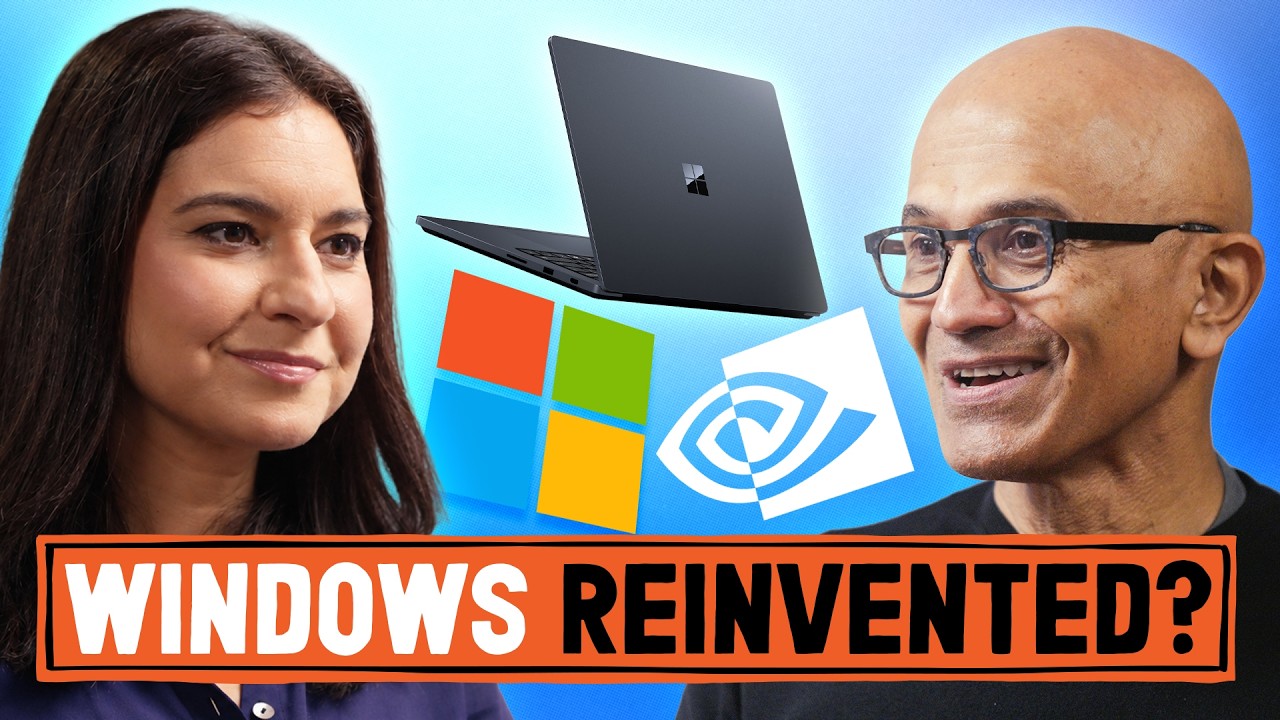 Microsoft CEO on its NEW Nvidia-Powered AI Super Laptop
