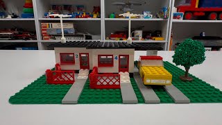 Vintage LEGO SET 353 Terrace House with Car and Garage from 1972!