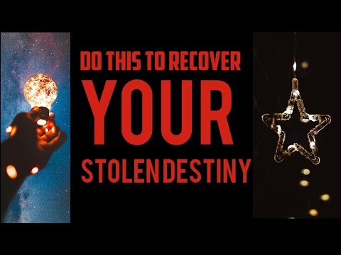 How to recover your stolen destiny 