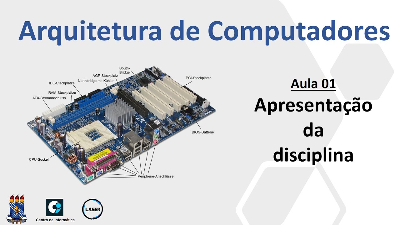 Aula 01 (live streaming - CC) - Apresentação da disciplina "Arquitetura de Computadores I" - 2021.2