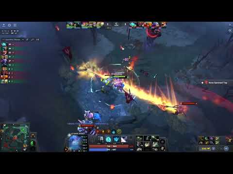 How to lane mid storm spirit (W1sh) vs magnus - Dota 2